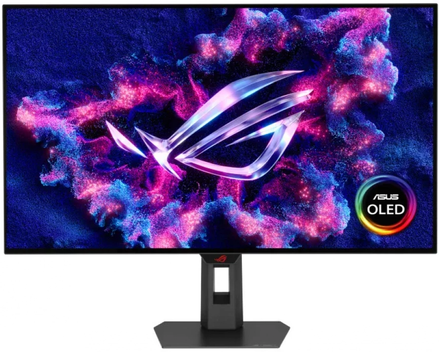 Геймърски монитор Asus ROG Strix OLED XG32UCWG, 31.5", 4K TrueBlack Glossy WOLED, Dual Mode (4K@165Hz, FHD@330Hz), 0.03ms, FreeSync, G-SYNC, Neo Proximity Sensor, Черен | 90LM0BX0-B01371 1