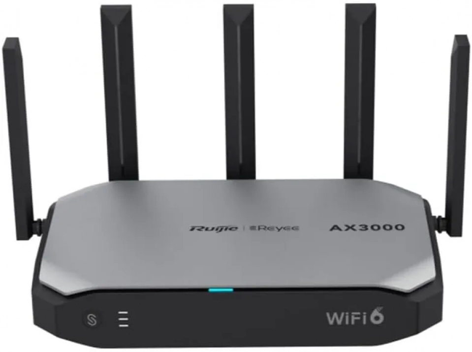 Безжичен рутер Ruijie Reyee RG-EG105GW-X, AX3000, Wi-Fi 6, USB2.0, Cloud, Черен 1