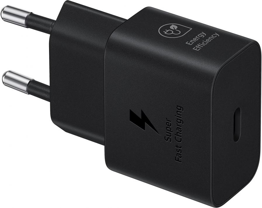 Адаптер за зареждане Samsung 25W, USB-C Fast Charging, Черен | EP-T2510NBEGEU 1