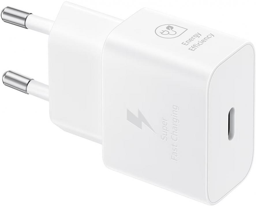 Адаптер за зареждане Samsung 25W, USB-C, Fast Charging, Бял | EP-T2510NWEGEU 1