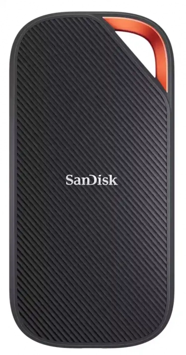 Външен SSD диск SanDisk Extreme Pro, 2TB, USB4 Type-C, Черен | 	SDSSDE82-2T00-G25 1