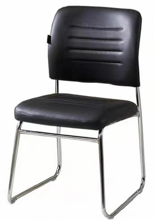 Посетителски стол RFG  Iron M, Черен, 6 броя в комплект 1
