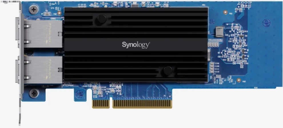 Мрежова карта Synology 10 Gigabit dual SFP+ port PCIe 3.0 x8 adapter for Synology NAS servers | E10G30-F2 1