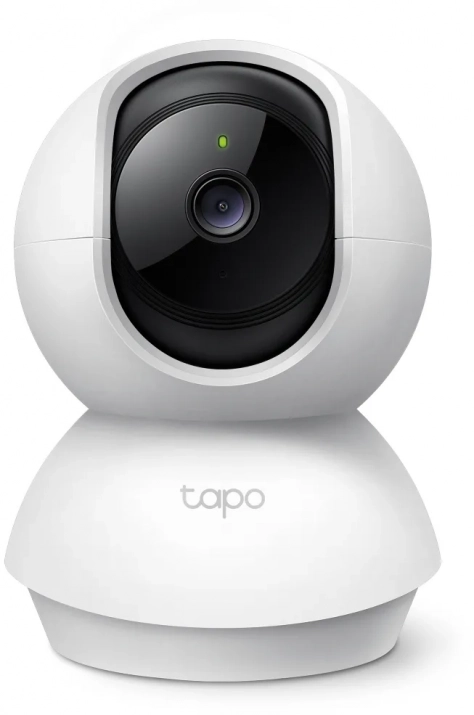 Безжична Wi-Fi камера за вътрешно видеонаблюдение TP-Link Tapo TC70 V1, Бял  1