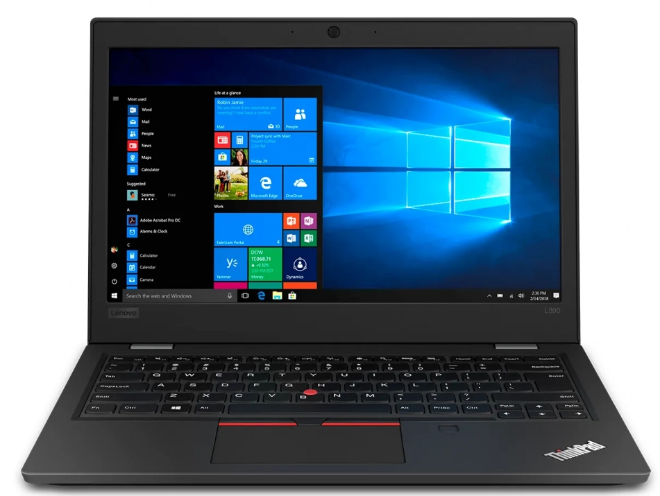 UPGRADED Lenovo ThinkPad L390, 13.3" IPS, FHD (1920 x 1080), I5-8265U, 16 GB, 256GB SSD, Камера 1
