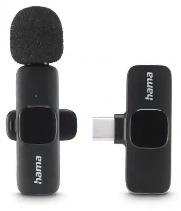 Безжичен микрофон Hama Smart Wireless, Черен | 04680 1