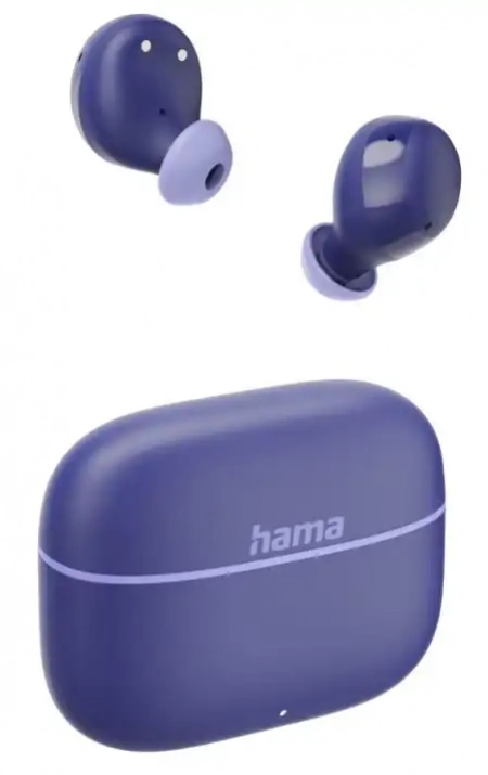 Безжични Bluetooth слушалки Hama Freedom Buddy II, TWS, Лилави | 221760 1