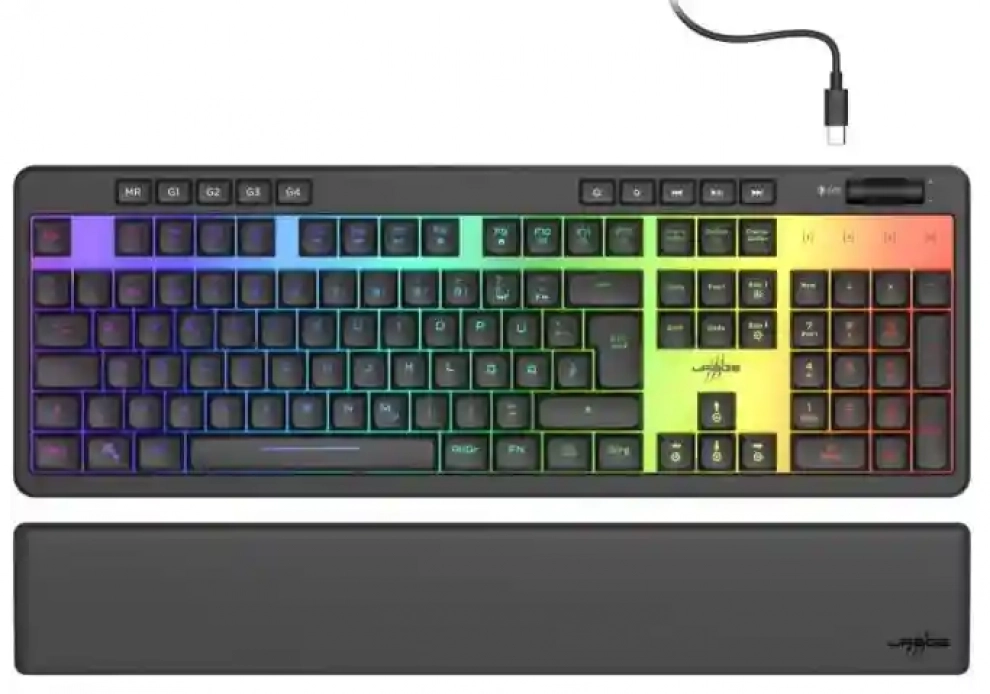Геймърска клавиатура Hama uRage Exodus 515 Illuminated, RGB, Черна | 217830  1