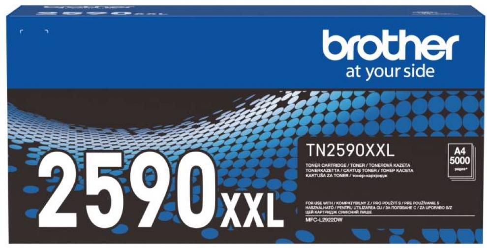 Оригинална тонер касета BROTHER TN2590XXL, 5 000 страници, Черна | TN2590XXL 1