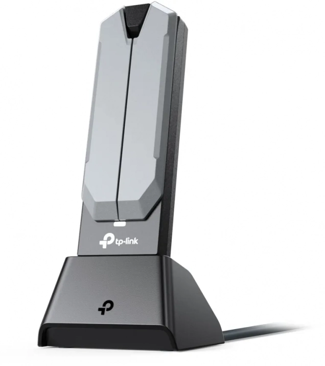 Безжичен USB адаптер TP-Link Archer TBE400UH с висок коефициент на усилване Wi-Fi 7, BE6500 1