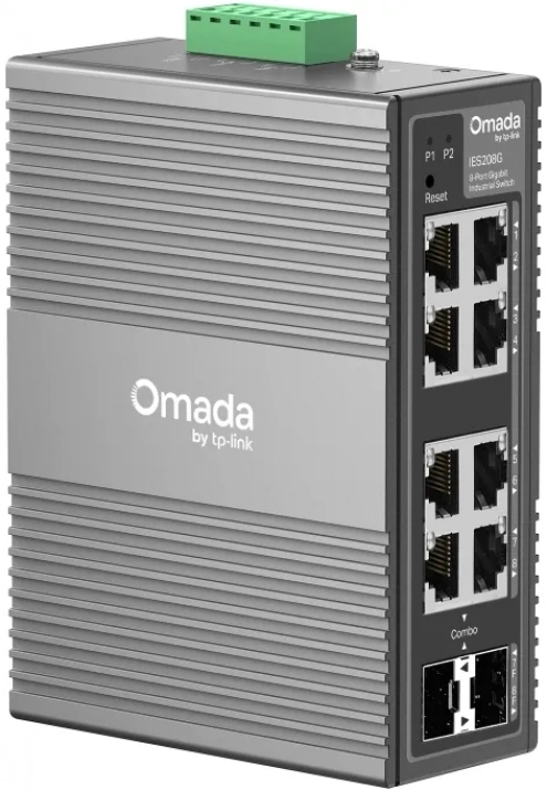Суич TP-Link Omada IES208G, 8-портов, Easy Managed Switch 1