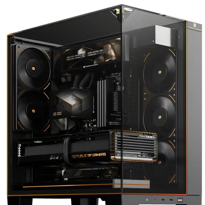 Thermalright A70 Vision, Middle Tower, Black  1