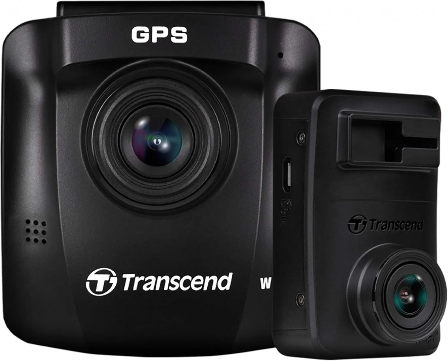 Камера-видеорегистратор Transcend DrivePro 620, 2x64GB, WiFi, GPS, G ...