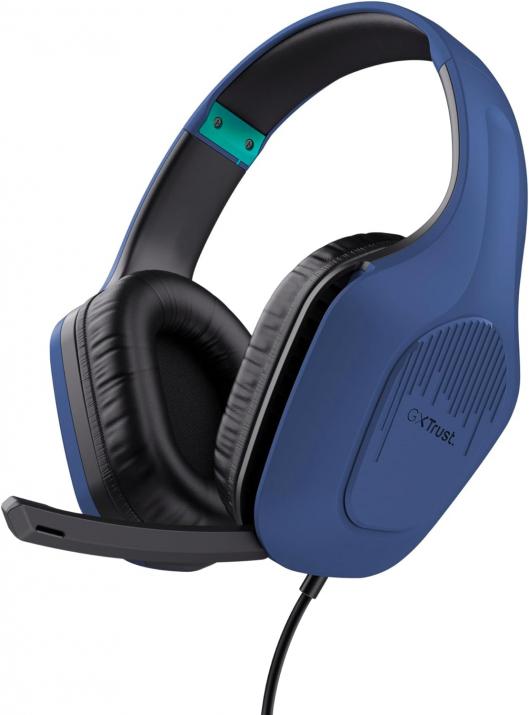 Геймърски слушалки Trust GXT 415 Zirox, Син | 24991 1