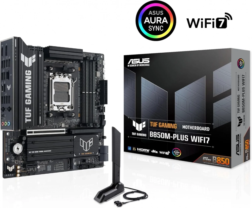 Дънна платка Asus TUF GAMING B850M-PLUS WIFI7 1