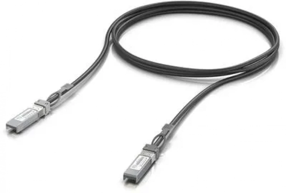 Оптичен пач кабел Ubiquiti UACC-DAC-SFP10-3M, SFP+ към SFP+, Direct Attach, 3 метра