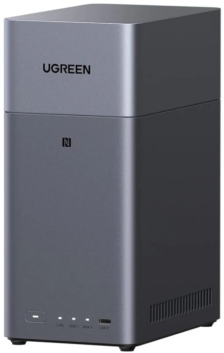 NAS устройство Ugreen NASync DH2300 2-Bay, 4GB LPDDR4X, 1GbE 1