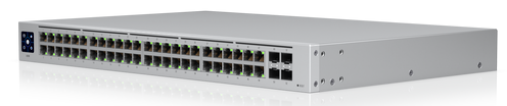 Switch Ubiquiti Standard 48, 48-портов, Gigabit, Сив | USW-48 1