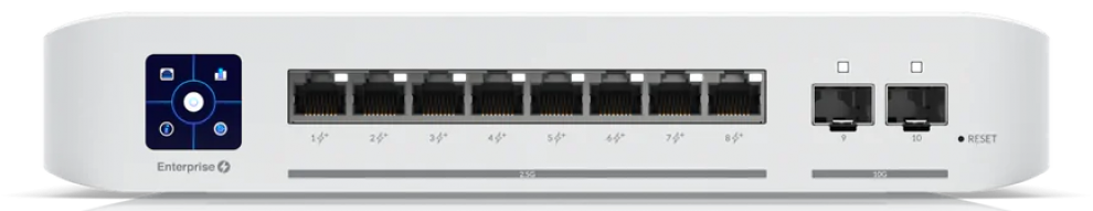 Суич Ubiquiti Enterprise 8-порта | USW-ENTERPRISE-8-POE-EU 1
