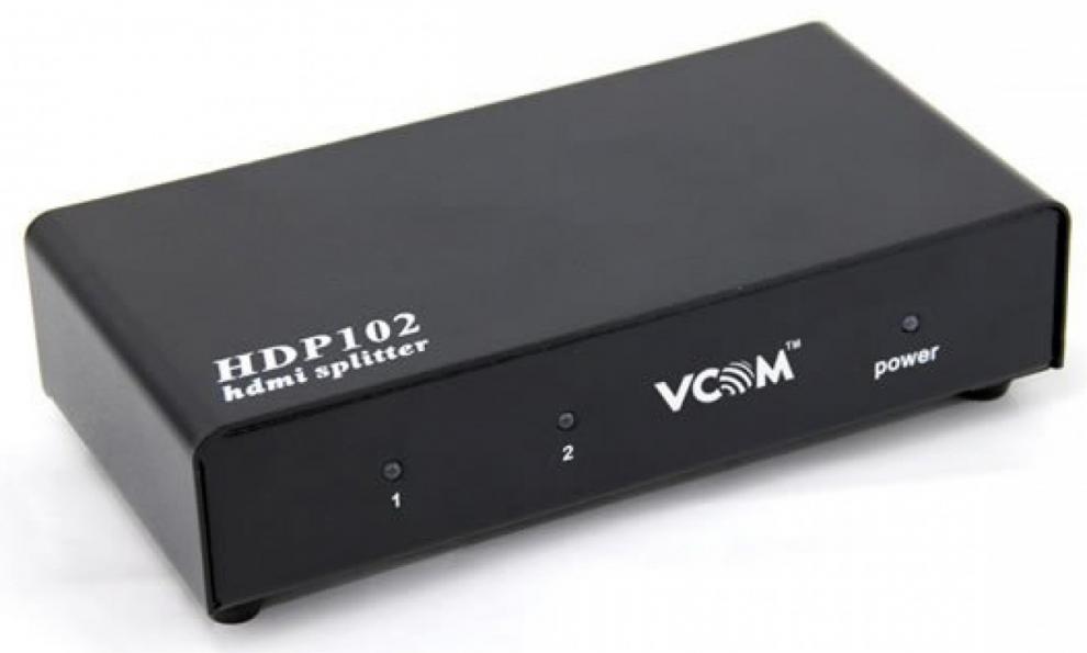 HDMI сплитер VCom Multiplier 1x2, Черен | DD412A • 12749277 ⋙ Цена