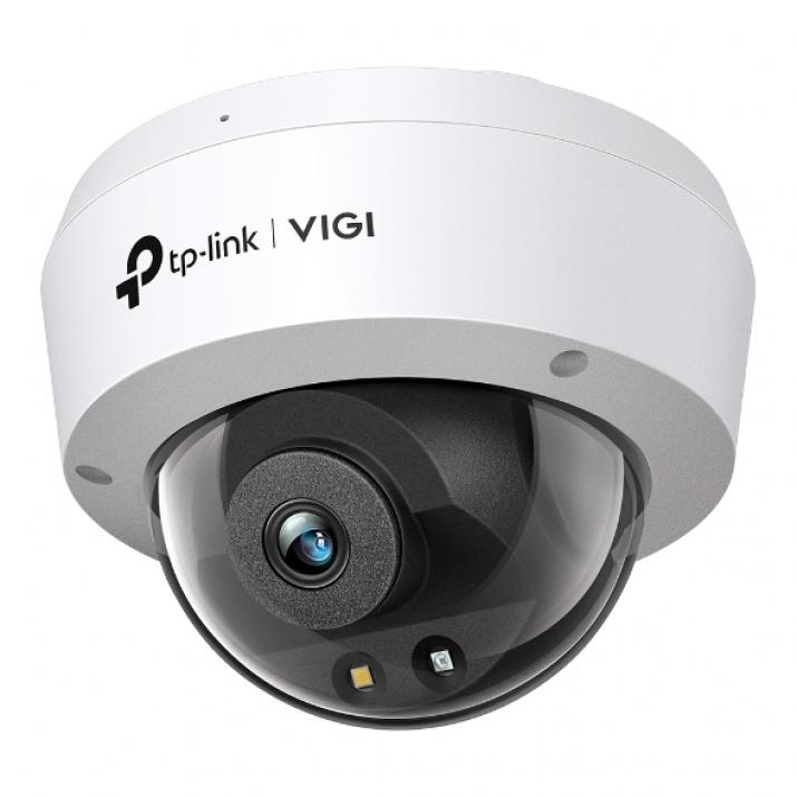 IP камера за вътрешно и външно видеонаблюдение TP-Link VIGI C250, 5MP пълноцветна, 2.8mm, Бяла 1