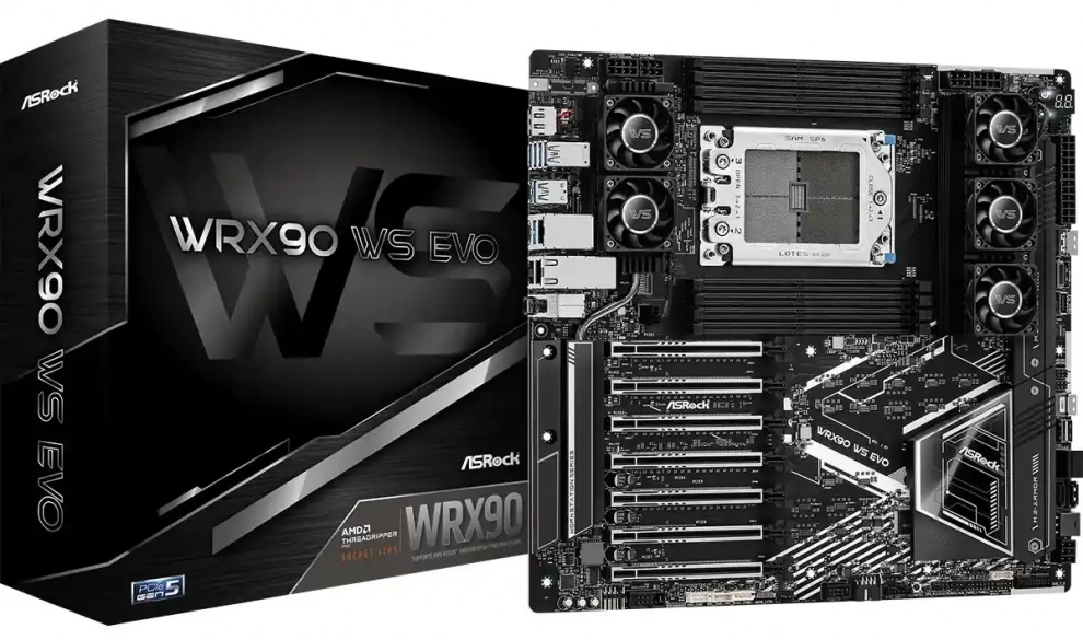 Дънна платка Asrock WRX90 WS EVO 1