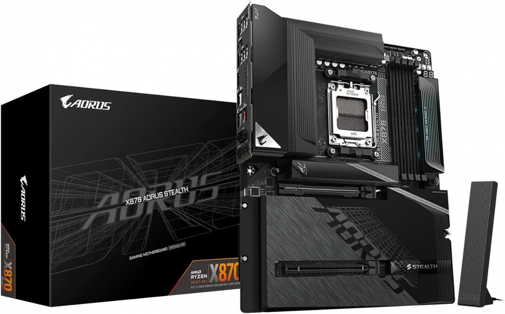 Дънна платка Gigabyte X870 Aorus Stealth 1