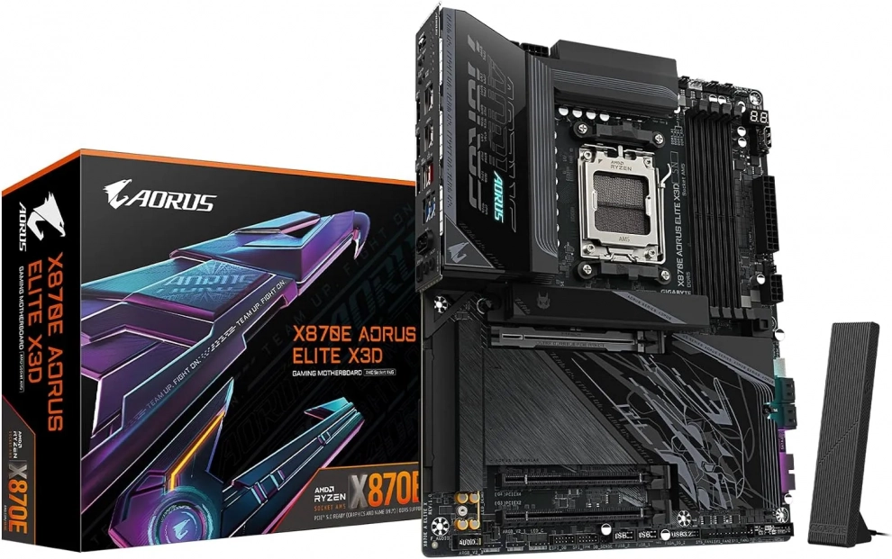 Дънна платка Gigabyte X870E AORUS ELITE X3D 1