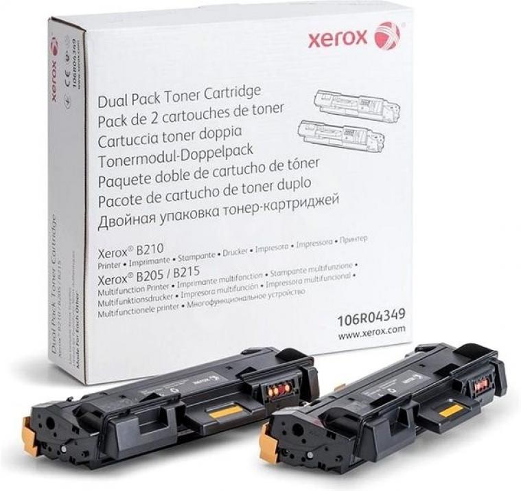 Xerox 106R04349 оригинална тонер касета за B210, B205, B215 (2 броя), black