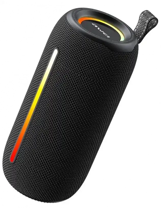 Bluetooth преносима тонколона Awei Y788, 20W, RGB, IPX6, Черна 1