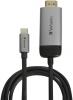 Кабел Verbatim USB-C(м) към HDMI(м), 1.5m 4K 60Hz, Black | 49144 2