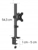 Регулируема стойка за монитор Hama 220900, 13" - 35", до 15 кг, Черна 9