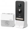Интелигентен видео звънец с батерии TP-Link Tapo D230S1, 2K 5MP, 2.1mm, Бял/Черен 1