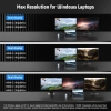 Професионална Докинг станция Qhou 16 in 1 USB C Hub,3x HDMI, Ethernet, 100W PD, 3.5mm Audio, 2x USB A, USB C 10Gbps, SD/TF for Mac Pro/Air, Сива 8