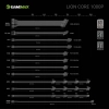 Gamemax LION CORE 1000P, 1000W, 80 Plus Platinum, ATX 3.1, Black | 2155-1000R0002 5