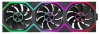 Комплект вентилатори Gamemax FN12A-N2 WL-R, 3 x 120mm, ARGB, Reversе, Черен | 9501-0201R0043 1