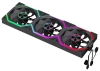 Комплект вентилатори Gamemax FN12A-N2 WL-R, 3 x 120mm, ARGB, Reversе, Черен | 9501-0201R0043 4