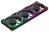 Комплект вентилатори Gamemax FN12A-N2 WL-R, 3 x 120mm, ARGB, Reversе, Черен | 9501-0201R0043 3
