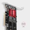 Контролер Axagon PCEM2-ND, PCI Express 2 x M.2 NVME x8  4