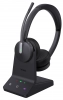 Безжични Bluetooth слушалки Yealink WH64, MS, Noise Cancellation, DECT,  Черни | 1208674 1