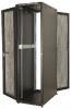 Свободно стоящ комуникационен шкаф Lande CK 42U 19" (800x800 mm), перфорирана врата, Черен | LN-CS42U8080-BL-541 2