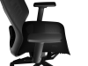 Ергономичен геймърски стол Genesis Astat 700 Black, иновативен дизайн с 8 ребра - Черен | NFG-1945 8