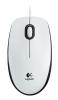 Оптична мишка Logitech M100, Бял/Черен 1