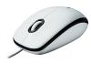Оптична мишка Logitech M100, Бял/Черен 2