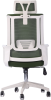 Ергономичен офис стол Vero W GREEN, Зелен/Бял 4