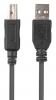 Кабел Lanberg USB-A(м) към USB-B(м) 2.0, Ferrite, 1.8м, Box | CA-USBA-15CU-0018-BK 2