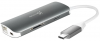 Докинг станция 9 в 1 j5create  JCD383 Multi-Port, Сива 2