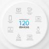 Безжична Wi-fi 6 Mesh система TP-Link Deco X10, AX1500, 2-pack, Бяла 3