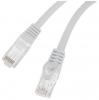 Кабел Lanberg RJ-45 към RJ-45 CAT.6 UTP LSZH CCA, 0.5 метра, Fluke Passed, Сив 1