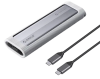 Външна кутия за SSD диск Orico  AXM2S-G2-V1, за M.2 NVMe/SATA, Сива 2